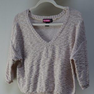 SayWhat Beige Sweater